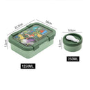 Ljojo 1250ML Cartoon Lunch Box & Soup Bowl Set