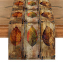 Ljojo Maple Wood Table Runner for Farmhouse Dining Decor