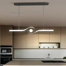 Copper Italian Restaurant Straight Bar Counter Light Ljojo Modern Minimalist Dining Room Lighting