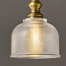 Copper Glass Pendant Light Elegant Dining Room Bedroom Foyer Hanging Lamp by Ljojo