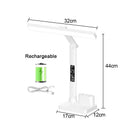 Ljojo LED Desk Lamp 180 Rotate Dimmable Reading Night Light - USB Chargeable Foldable