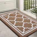 Ljojo Low-Profile Indoor Entry Doormat 80x120 - Non-Slip Absorbent Washable Rug