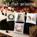 Christmas-inspired Ljojo Pillowcases for Home Decor, Sofa, Bedroom, Car - Patterned Cushion Cover