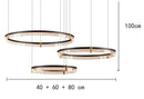 Modern Acrylic Pendant Light for Living Room - Luxurious Glossy Chandelier by Ljojo