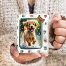Ljojo 3D Custom Dog Portrait Mug - Perfect Gift for Dog Moms