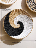 Boho Hand Woven Wall Basket for Home Decor by Ljojo™