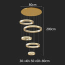 Ljojo Luxury Crystal Chandelier Pendant Light for Home Decoration and Indoor Lighting