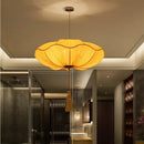 Ljojo Lotus Leaf Fabric Hanging Pendant Lights