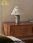 Danish Design Luxury Marble Art Decorative Table Lamp LED E14 for Home Decor by Ljojo