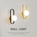 Ljojo Luxury LED Wall Lamp for Living Room Bedroom Decor - 12W