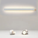 LED White Long Wall Lamp: Modern Minimalist Bedroom Aisle TV Background Indoor Light by Ljojo