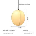 Ljojo Minimalism Wabi Sabi LED Pendant Light Modern Dining Room Hanging Lamp Luminaria