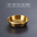 Ljojo 304 Stainless Steel Korean Food Storage Tray Snack Pan Kimchi Plate Kitchen Utensils