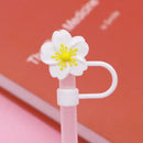 Cherry Silicone Straw Toppers for Ljojo Stanley Cups - 40oz Tumbler Accessories