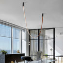 Ljojo LED Line Pendant Lamp for Modern Nordic Decor