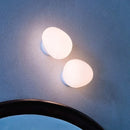 Italian Designer Glass Egg Wall Sconces Lamp Ceiling Light with Led Bulb - Ljojo