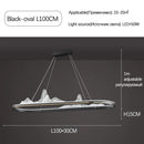Ljojo Snow Mountain LED Chandelier | Chinese Style Pendant Light for Living & Dining Room