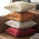 Ljojo 3D Leopard Print Sherpa Pillow Cover 18x18 Inch in Various Colors