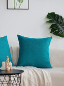 Ljojo Linen Cushion Cover 45x45cm 30x30cm for Sofa Living Room Car