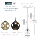 2025 Glass Ball Chandelier Spiral Light G4 Led - Modern Villa Lighting by Ljojo