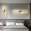 LED Wall Lamp Modern Golden Wall Light Living Room Bedroom Sconce Ljojo Decor