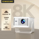 Ljojo™ Magcubic Auto Focus 1080P Projector HY350MAX - Home Cinema Wifi6 BT5.4