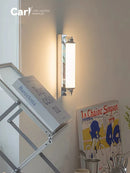 Ljojo Retro Industrial Glass Wall Lamp Strip - Modern Simple Bathroom Mirror Frame Light