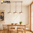 Travertine Stone Hanging Light for Kitchen Island Pendant Lamp LED Fixture by Ljojo