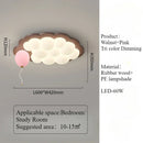 LED Ceiling Lights Nordic Simple Living Dining Room Ljojo Nursery Child Bedroom Cabinets Lamp