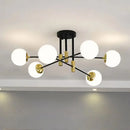 Ljojo LED Chandelier for Bedroom Living Room Study Home Lamps