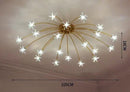 Ljojo LED Star Chandelier Light Fixture for Modern Living Room Dining Bedroom Kitchen axECOMoxyQBGVPdHG