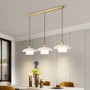 Nordic Glass Copper LED Pendant Lamp by Ljojo - Modern Bedroom Chandelier for Home Decor & Restaurant