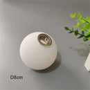 Ljojo Matte White Globe G9 Glass Shade Replacement Various Sizes Glass Cover