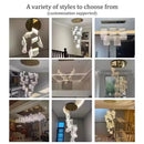 Ljojo Luxury Crystal Chandelier for Home Decor & Lighting in Dining Living Room