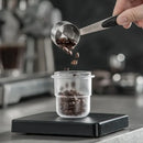 Ljojo 58mm Coffee Measuring Cup for Espresso Machine - Barista Tool