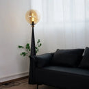 Glass Floor Lamp: Modern Luxury Standing Lamp for Artistic Bedside, Sofas, Salon - Ljojo