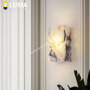 Nordic Calacatta Marble Wall Light | High-End Fashion Lamp for Bedroom by Ljojo