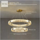 Ljojo Luxury Crystal Ceiling Pendant Lamp for Elegant Room Decor