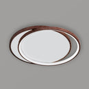 Modern Minimalist Wooden LED Ceiling Chandelier Light for Home Decoration by Ljojo