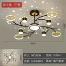 Nordic Dimmable Starry Sky Led Pendant Lights - Modern Bedroom & Living Room Decor | Ljojo