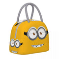 Ljojo Miniones Insulated Lunch Bag - Fun Kawaii Design, Large Capacity Cooler