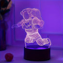 Astronaut 3D LED Night Light - Perfect Bedroom Decoration for Astronauts, Birthdays, Graduation - Ljojo