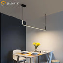 Ljojo LED Dining Room Ceiling Lamp - Modern Stylish Strip Design