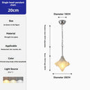 Modern Glass Pendant Light Fixture Designer Creative Island Bedroom Hallway Ljojo Lighting