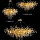 LED Crystal Water Drop Chandelier Lamp for Nordic Luxury Home Decor by Ljojo