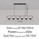 LED Spotlight Chandeliers Modern Rotatable Hanging Lamp for Cafe Restaurant by Ljojo
