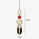 Modern Colorful Glass Pendant Chandelier Light for Loft Living Room - Ljojo