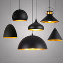 Industrial Black Ceiling Pendant Lamp E27 for Restaurant Dining | Ljojo