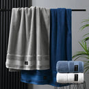 Ljojo Luxury Cotton Bath Towels - Super Absorbent & Quick-Drying