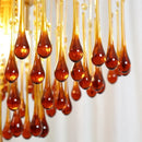 Ljojo French Luxury Crystal Chandelier Retro Glass Ceiling Pendant Lighting Bedroom Fixture